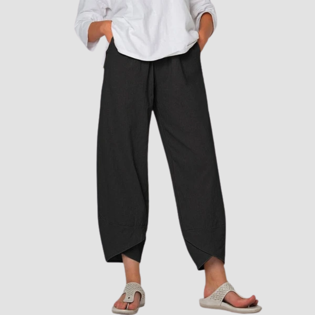Noir | Wide Leg Pants Loose