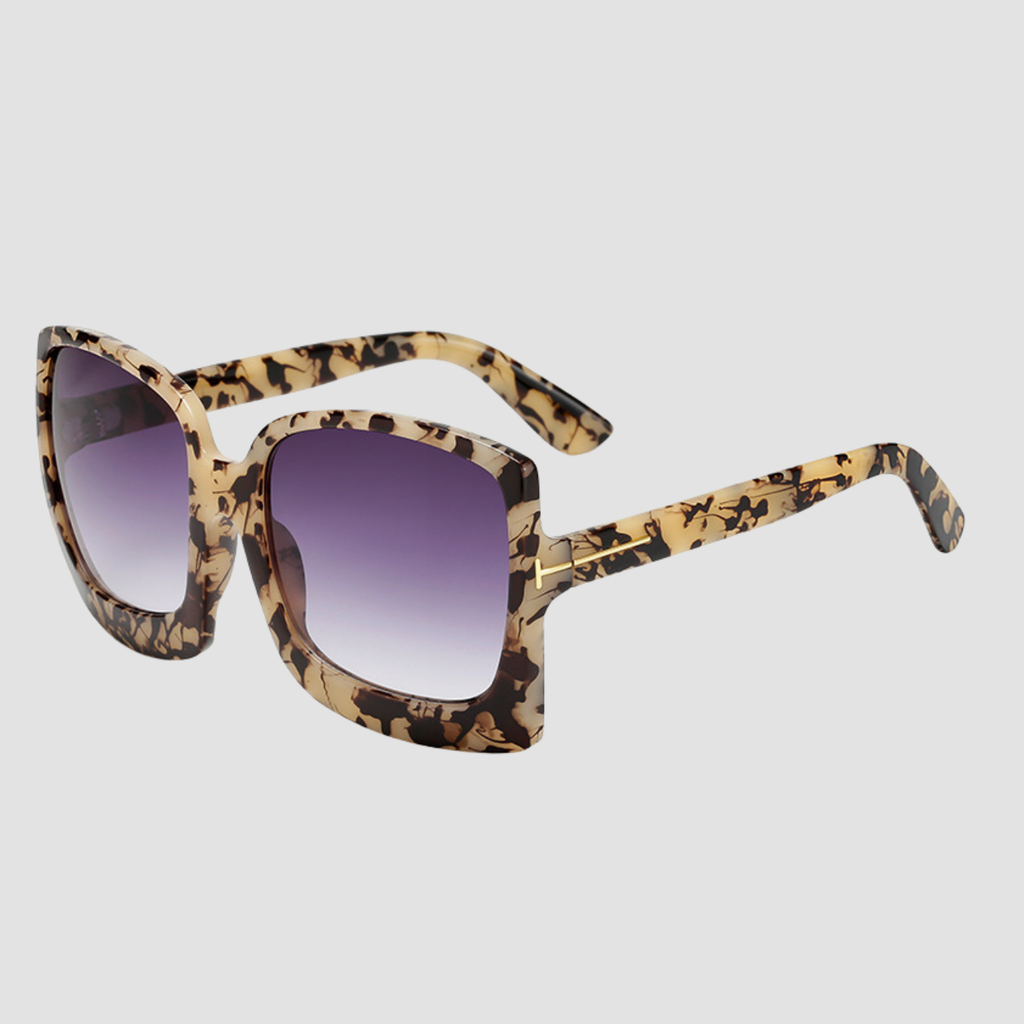 Halo | Leopard sunglasses