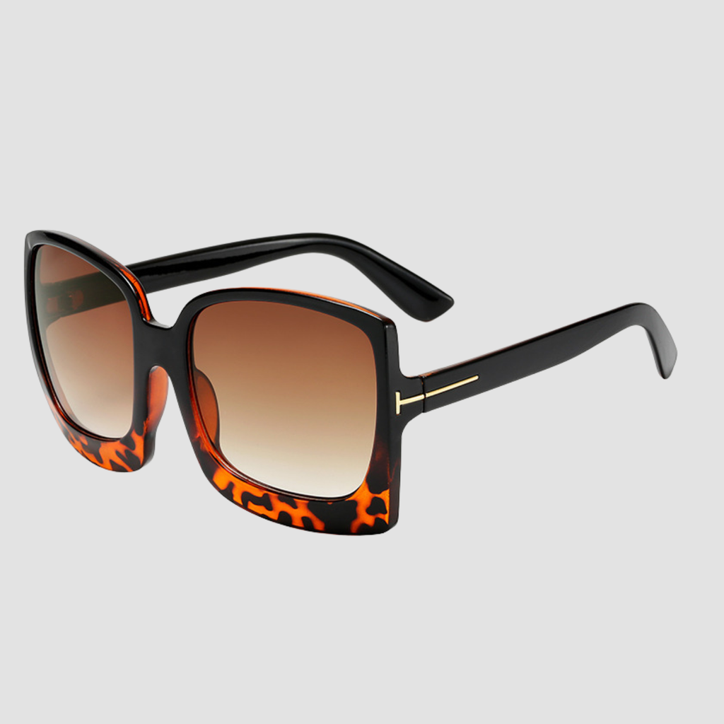 Halo | Leopard sunglasses