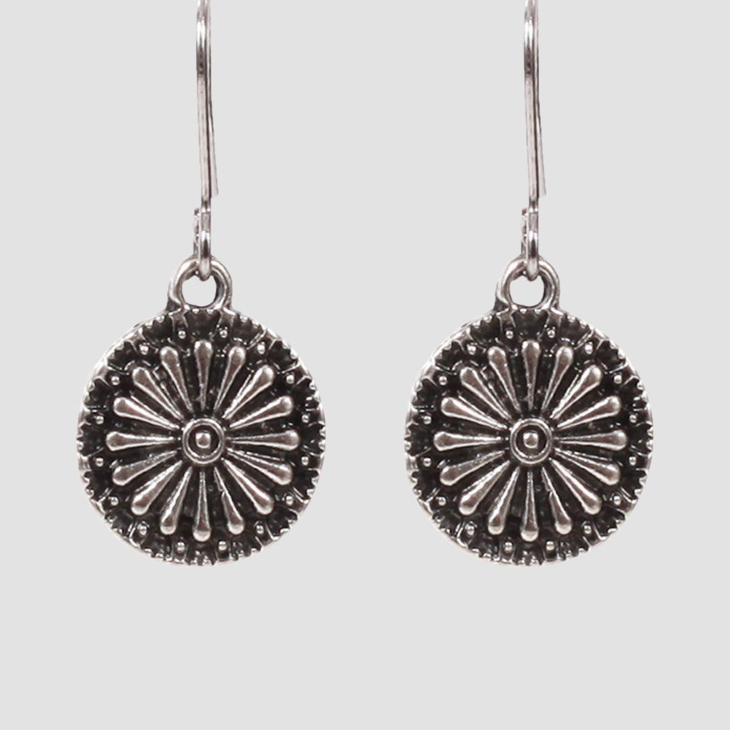 Lea | Alloy drop earrings