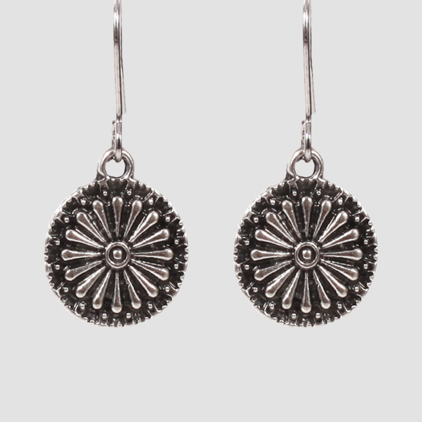 Lea | Alloy drop earrings