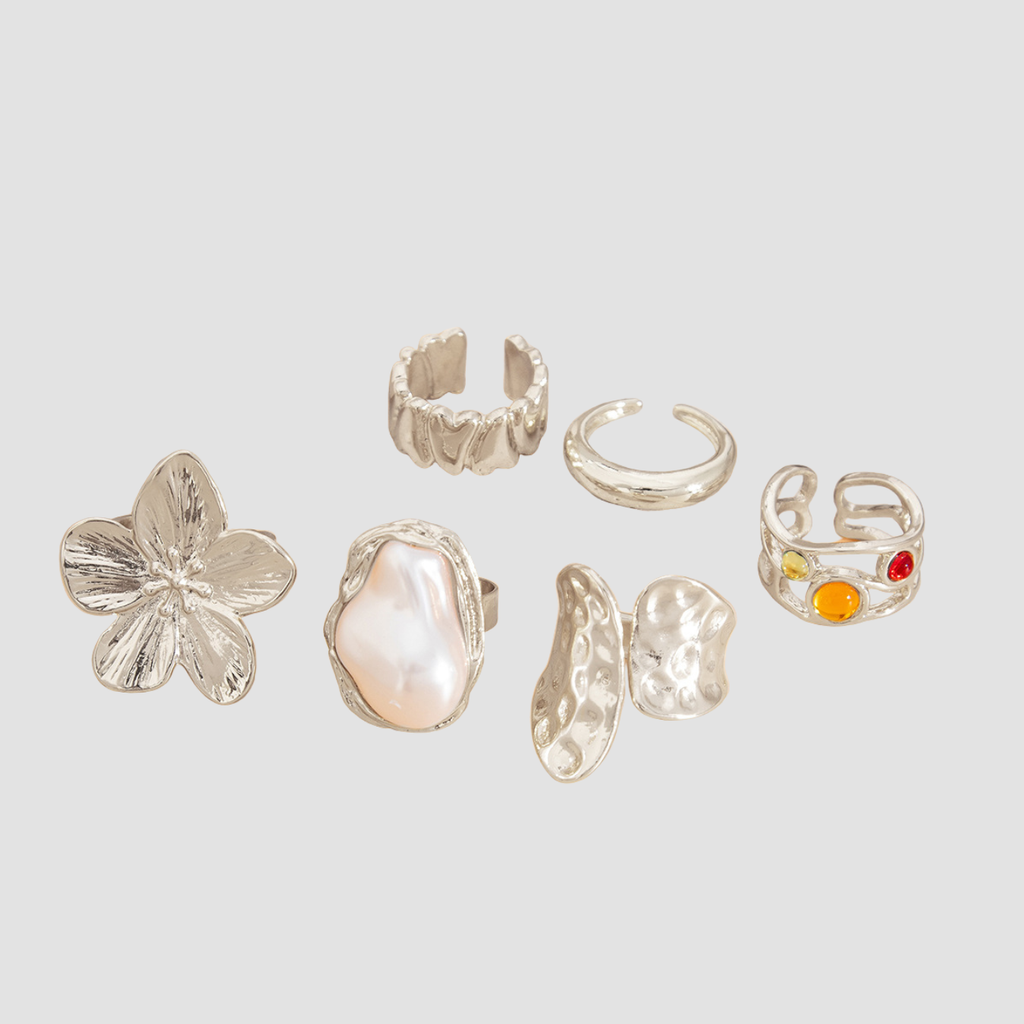Mara | Baroque Pearl Ring