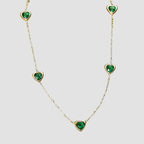 Lea | Stars And Roses Necklace