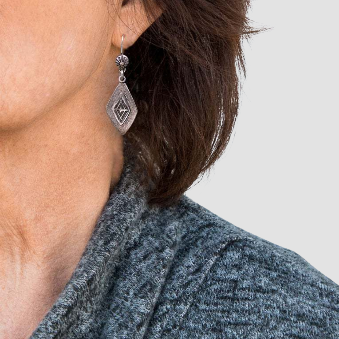 Vivi | Retro Geometric Earrings