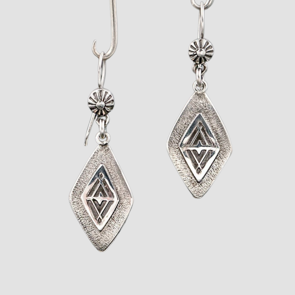 Vivi | Retro Geometric Earrings