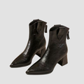 Kaia | Retro Pointed-toe Boots