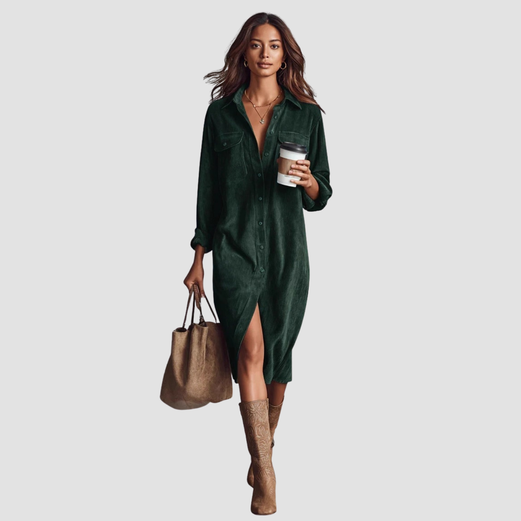 Novea | Buttons Casual Dress