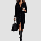 Novea | Buttons Casual Dress