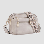 Solea | Triple-zipper Shoulder Bag
