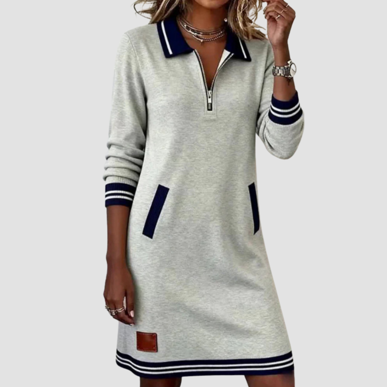 Novea | Zipper Pocket Dress