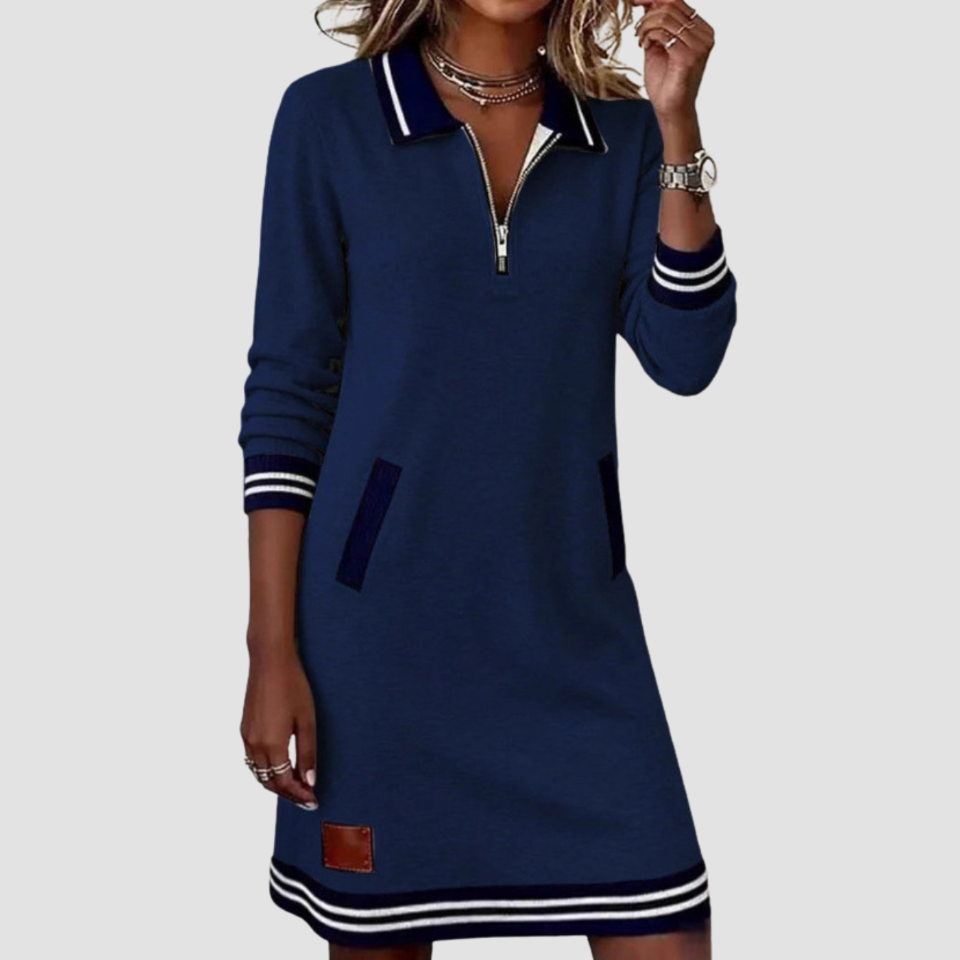 Novea | Zipper Pocket Dress