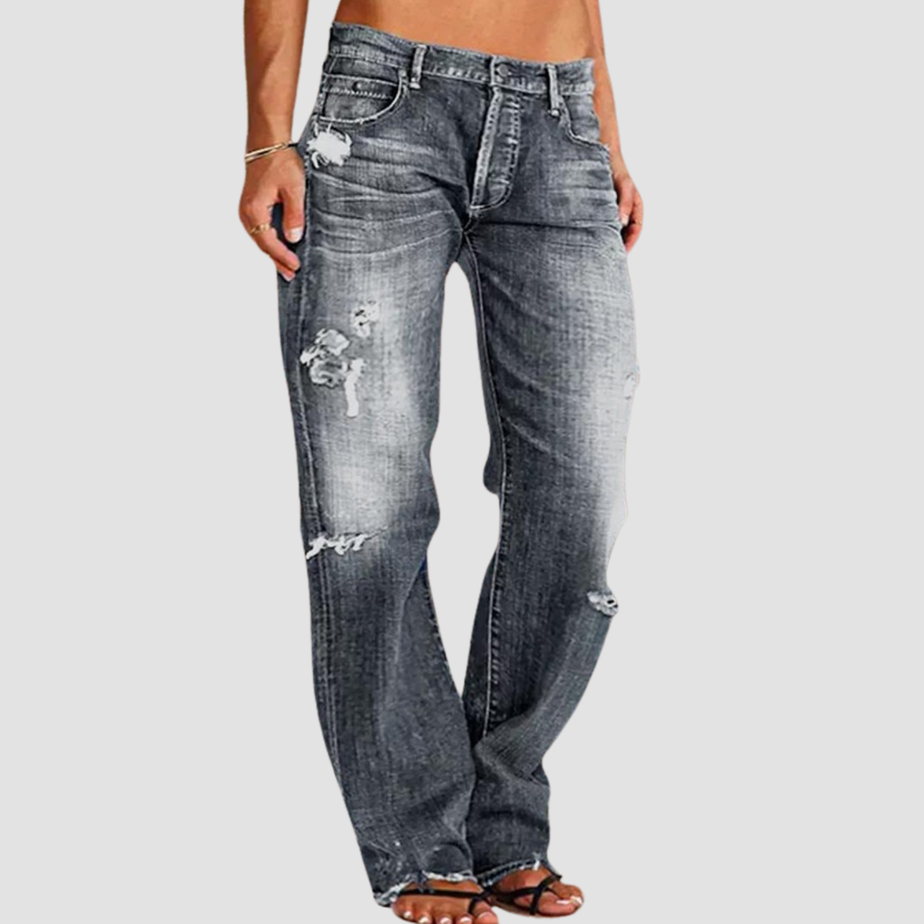 Noir | Ripped Trousers