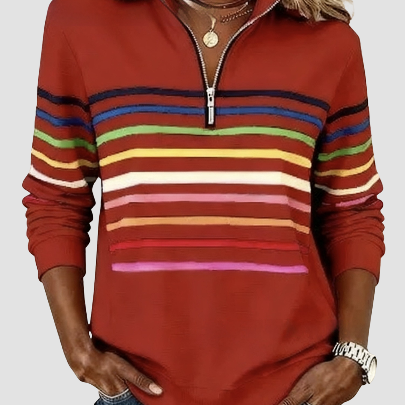 Cleo | Zip-Up Sweatshirt