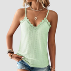 Lara | V-neck Lace top