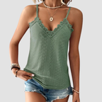 Lara | V-neck Lace top