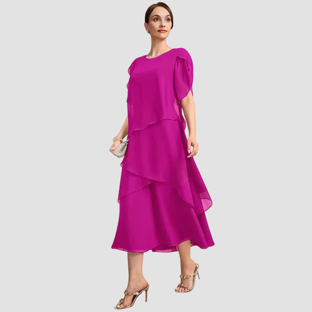 Novea | Layers Of Chiffon Dress