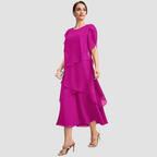 Novea | Layers Of Chiffon Dress
