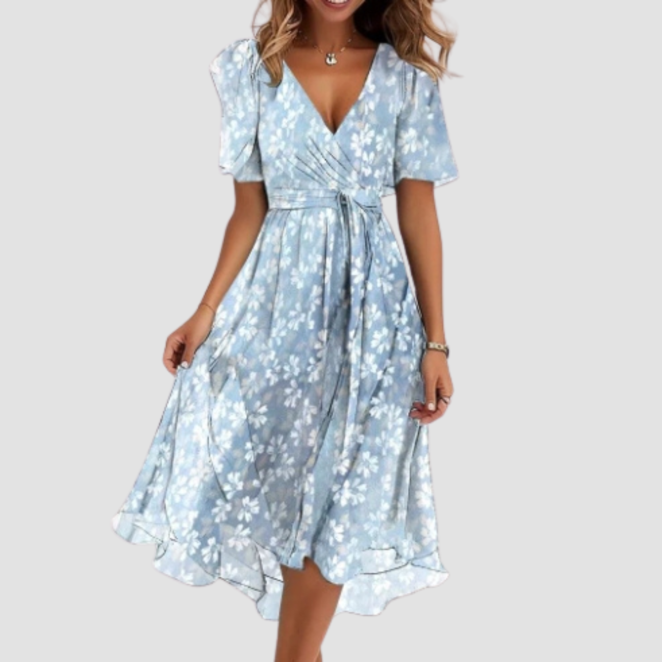 Amora | Elegant V-neck Dresses