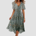 Amora | Elegant V-neck Dresses