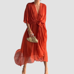Amora | V-neck Summer Dress