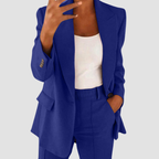 Mira | Suit Blazer Jacket And Slim-fit Pocket Trousers