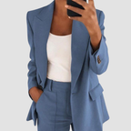 Mira | Suit Blazer Jacket And Slim-fit Pocket Trousers