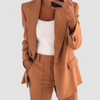 Mira | Suit Blazer Jacket And Slim-fit Pocket Trousers