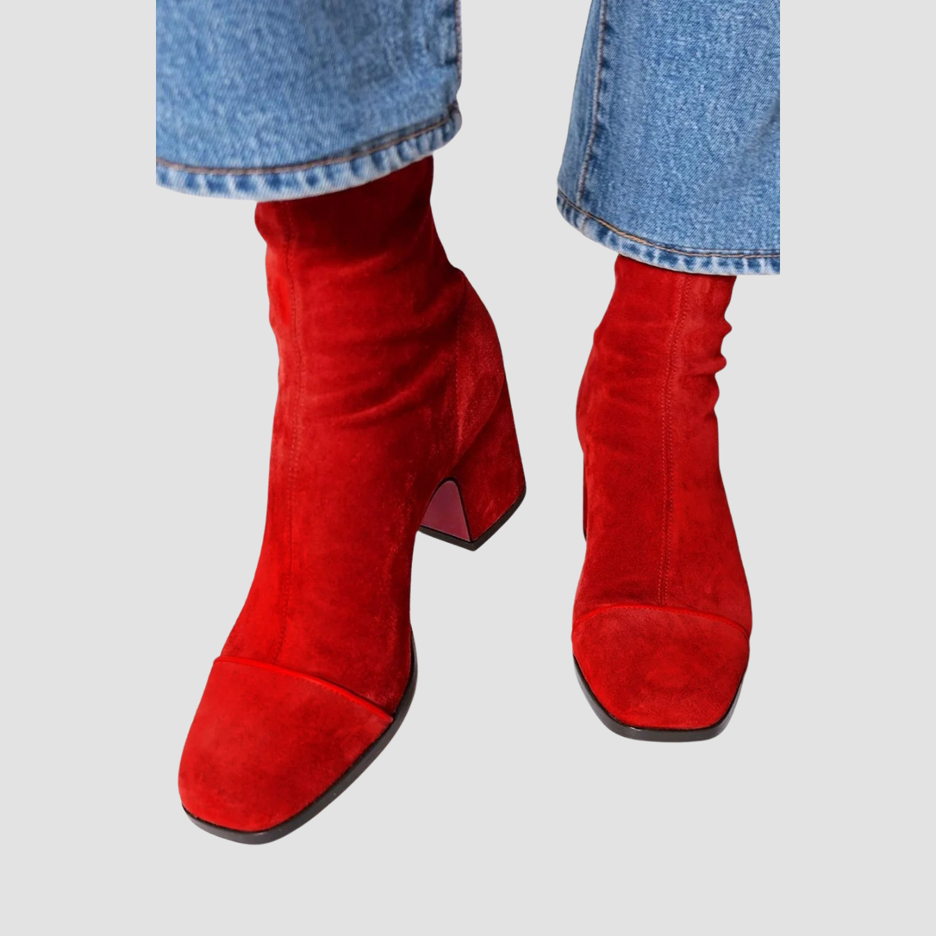 Kaia | High Heel Suede Boots