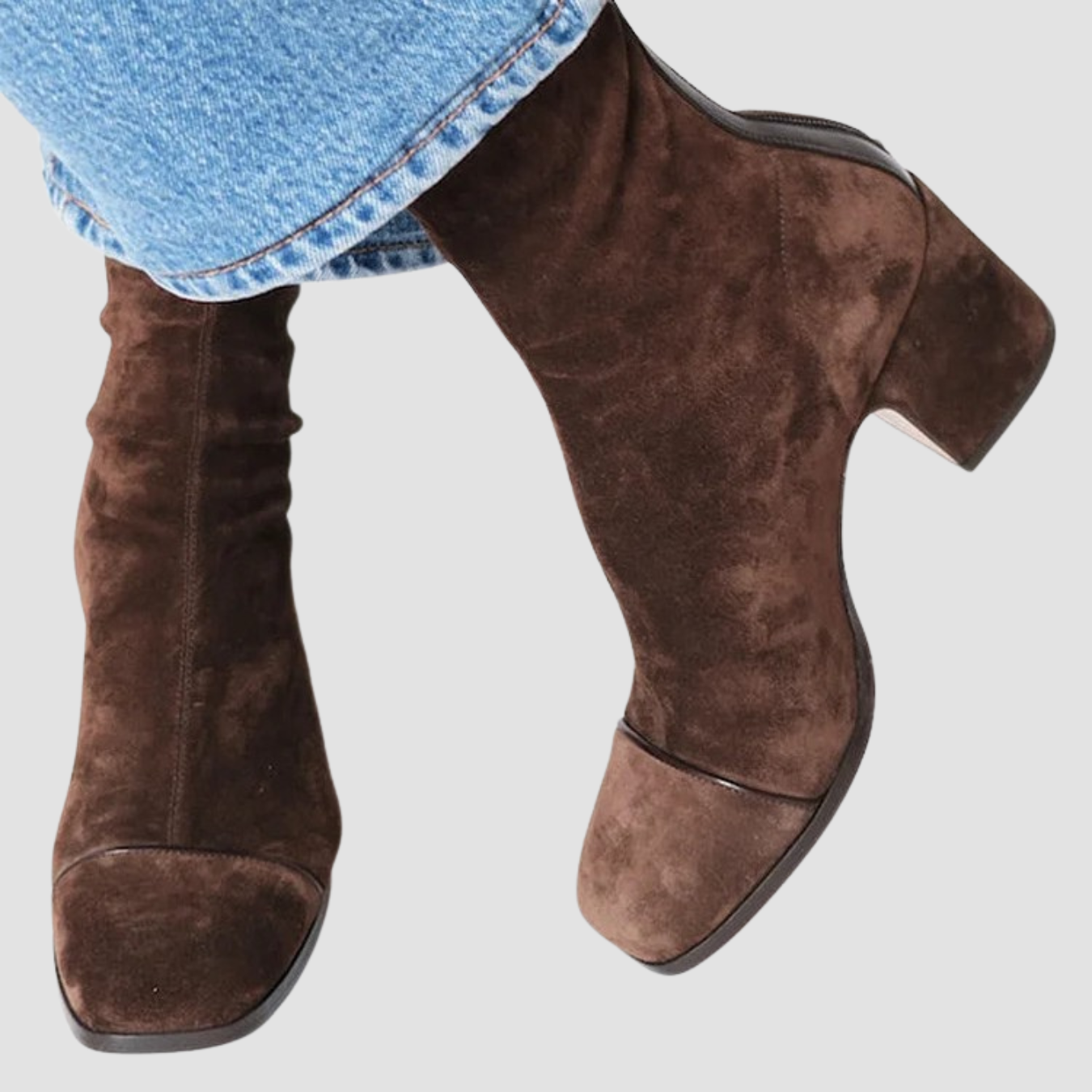 Kaia | High Heel Suede Boots