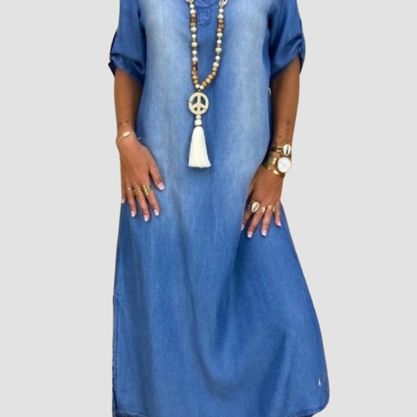 Novea | Washed Denim Dresses