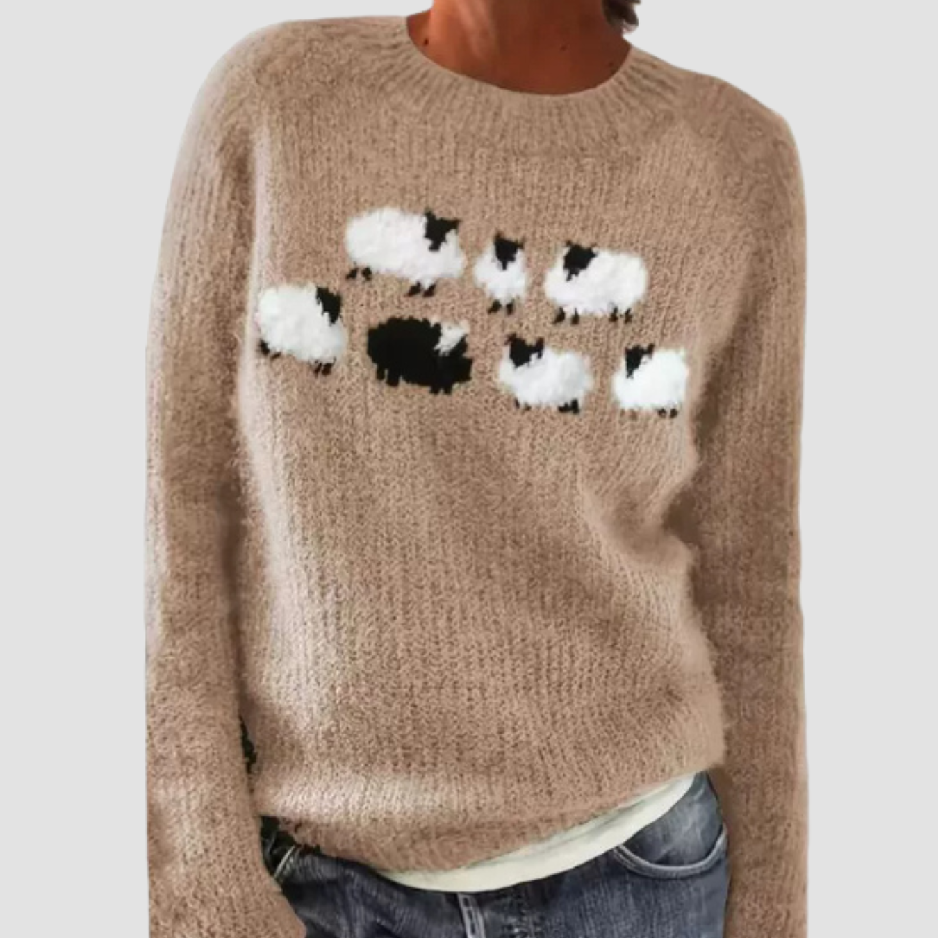 Cleo | Round Neck Soft Sweater