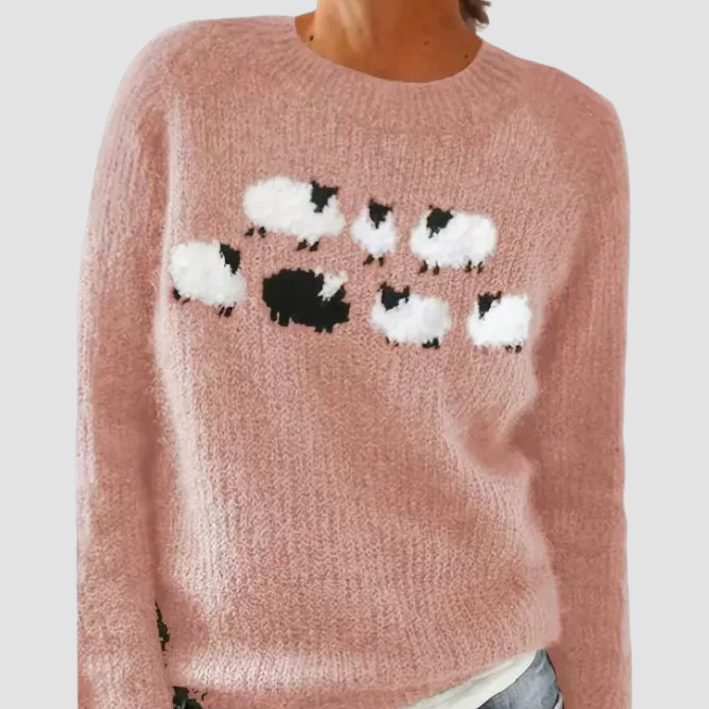 Cleo | Round Neck Soft Sweater