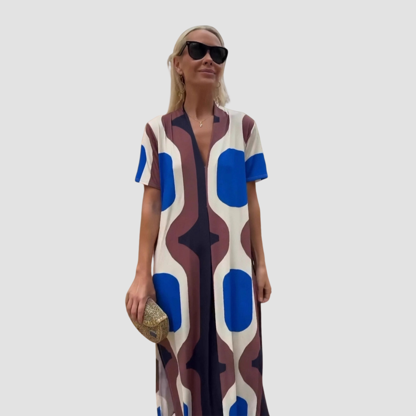 Amora | Ethnic Short Sleeve Dress