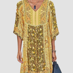 Novea | V-neck bohemian dress