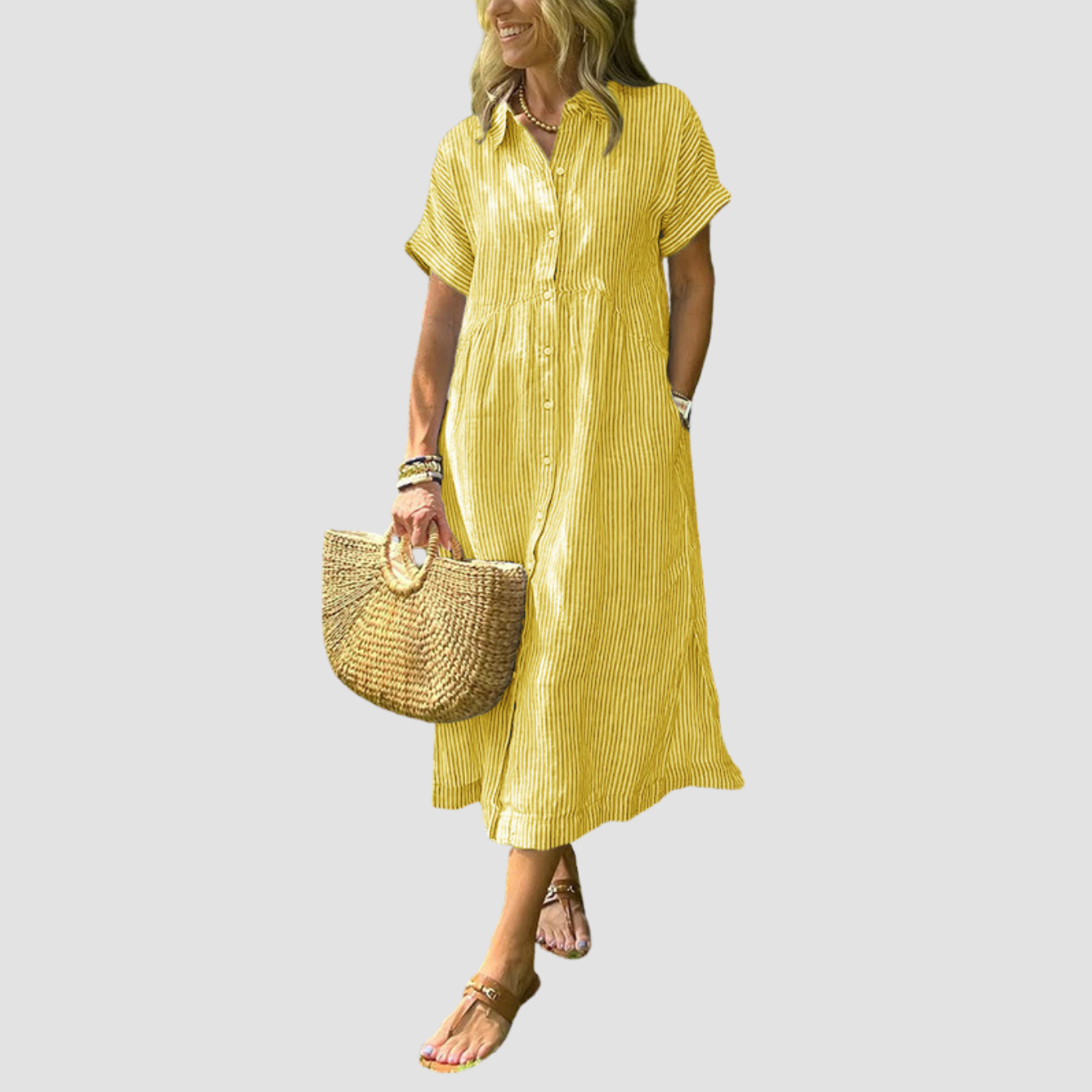 Siera | Striped Dress