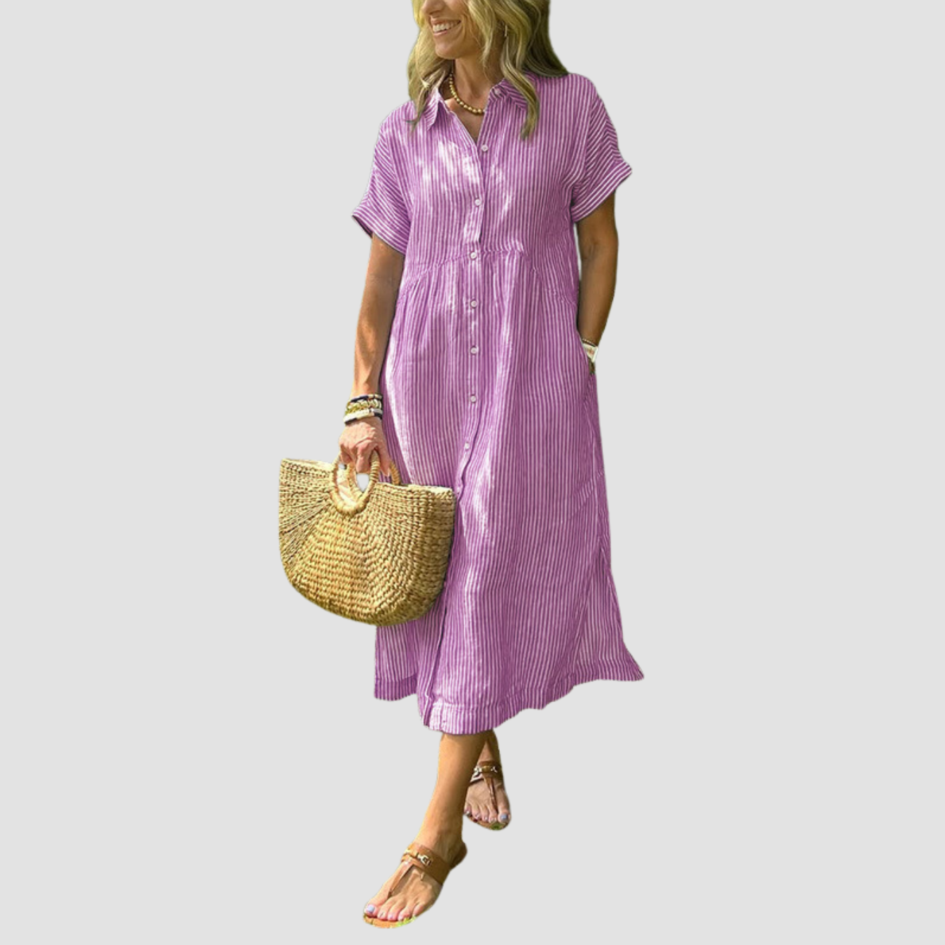 Siera | Striped Dress