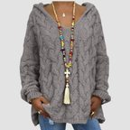 Cleo | Twist Knitted Hoodie