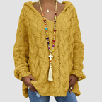 Cleo | Twist Knitted Hoodie