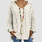 Cleo | Twist Knitted Hoodie