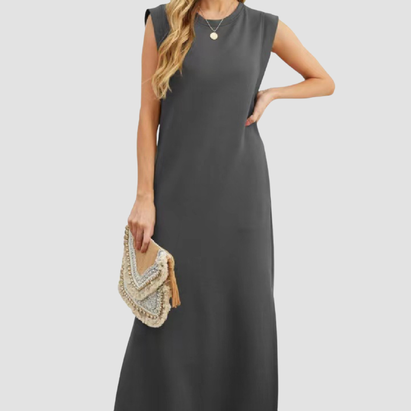 Siena | Slit Dress With Pockets