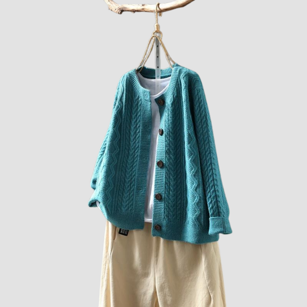 Nira | Woolen Knit Cardigan