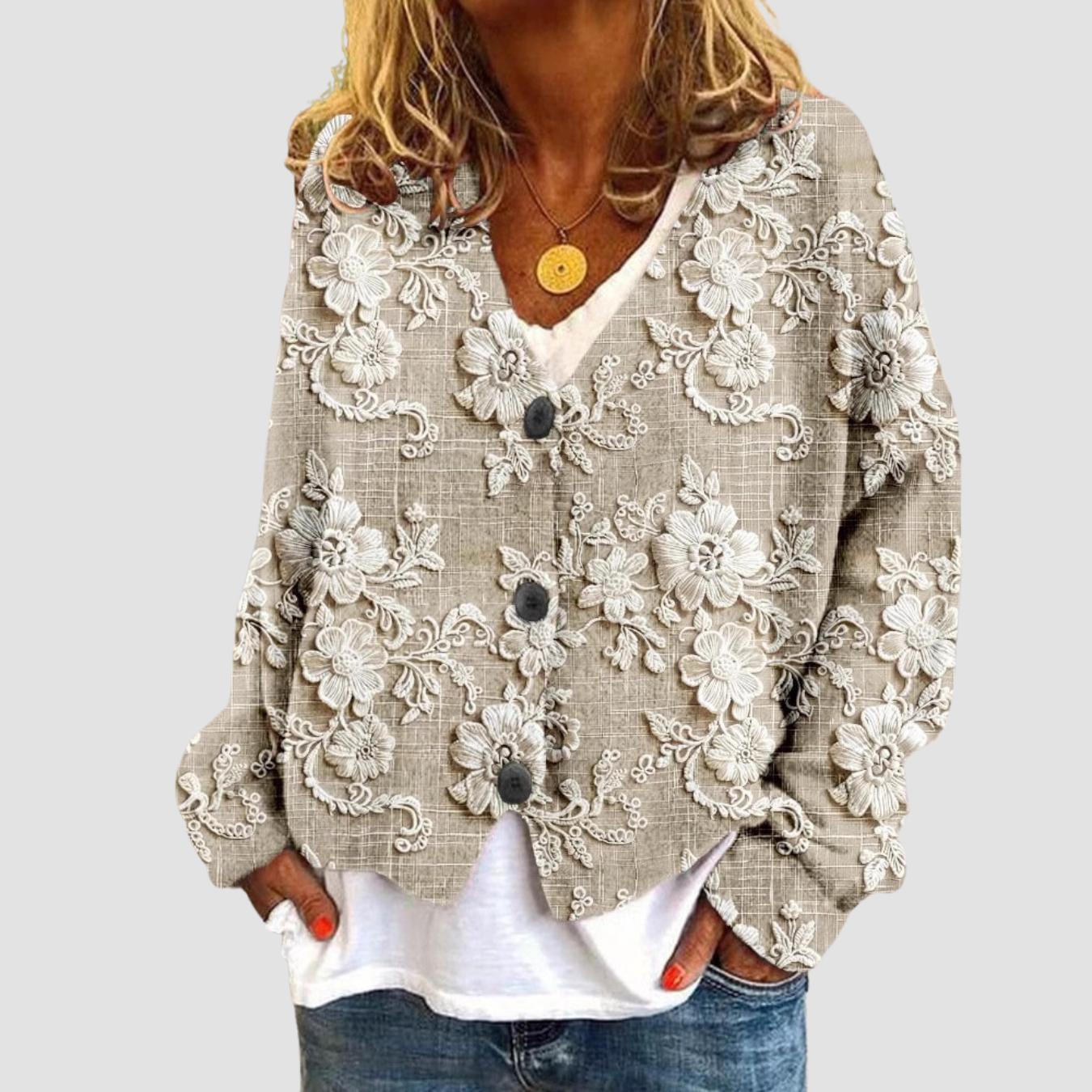 Nira | V-neck Cardigan