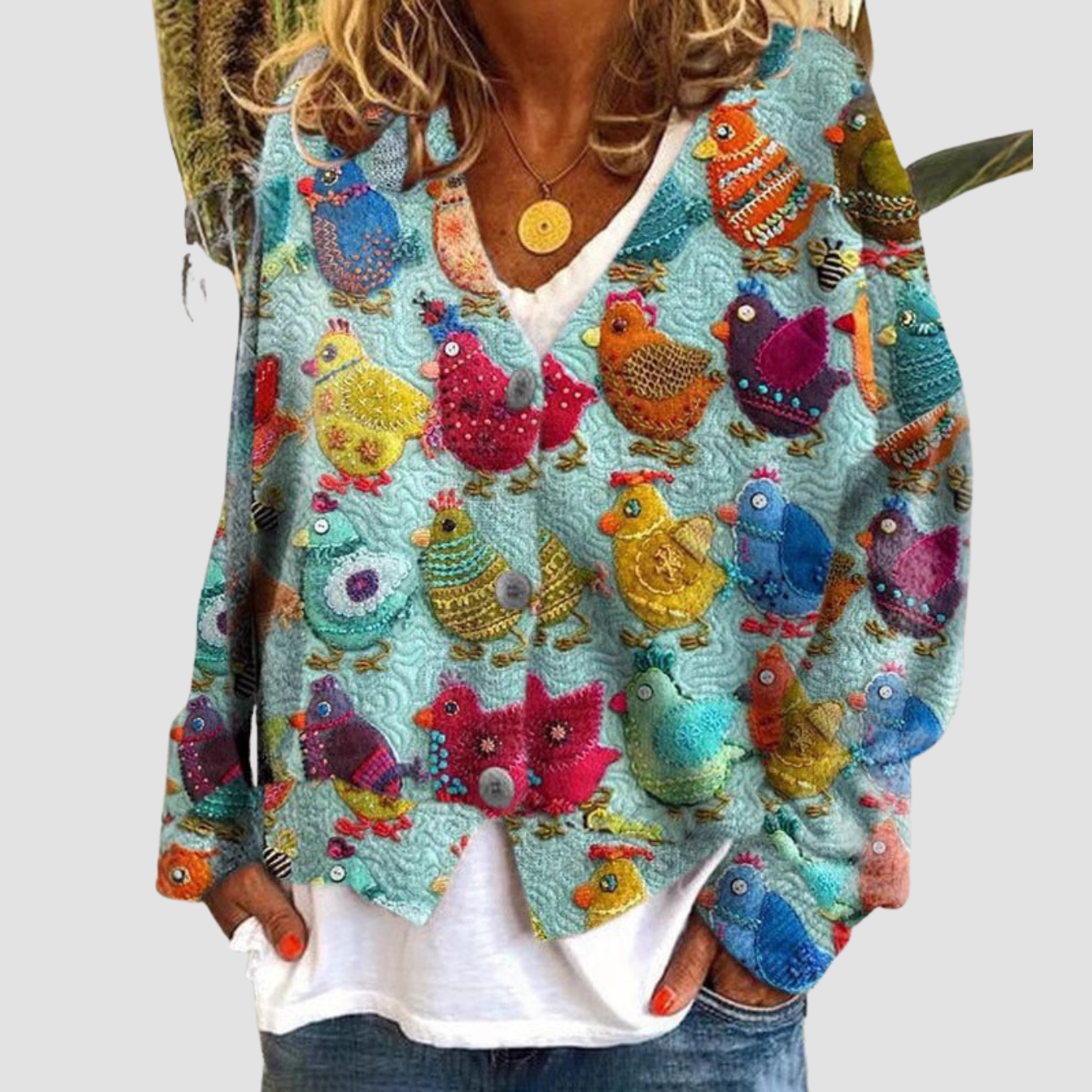 Nira | V-neck Cardigan