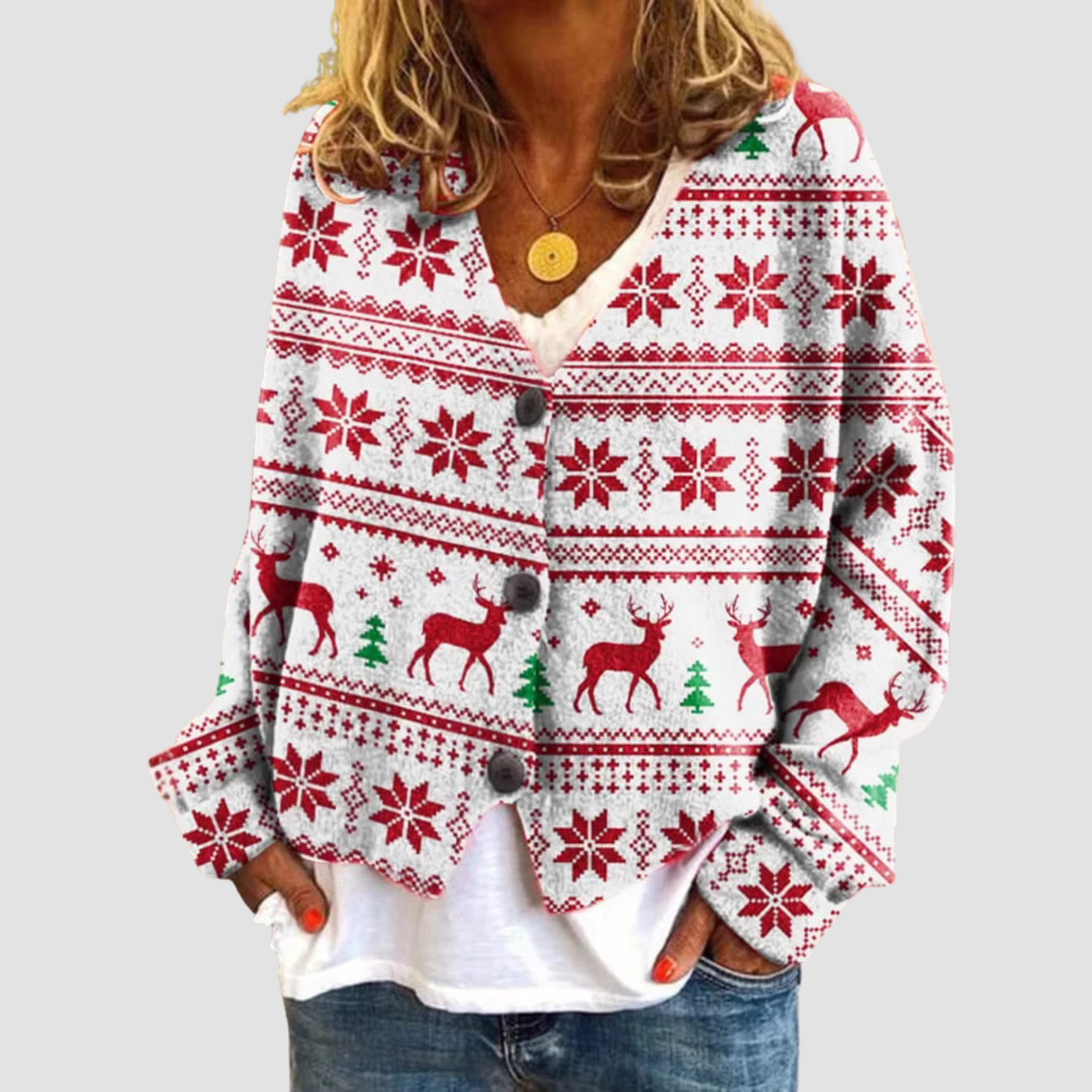 Nira | V-neck Cardigan