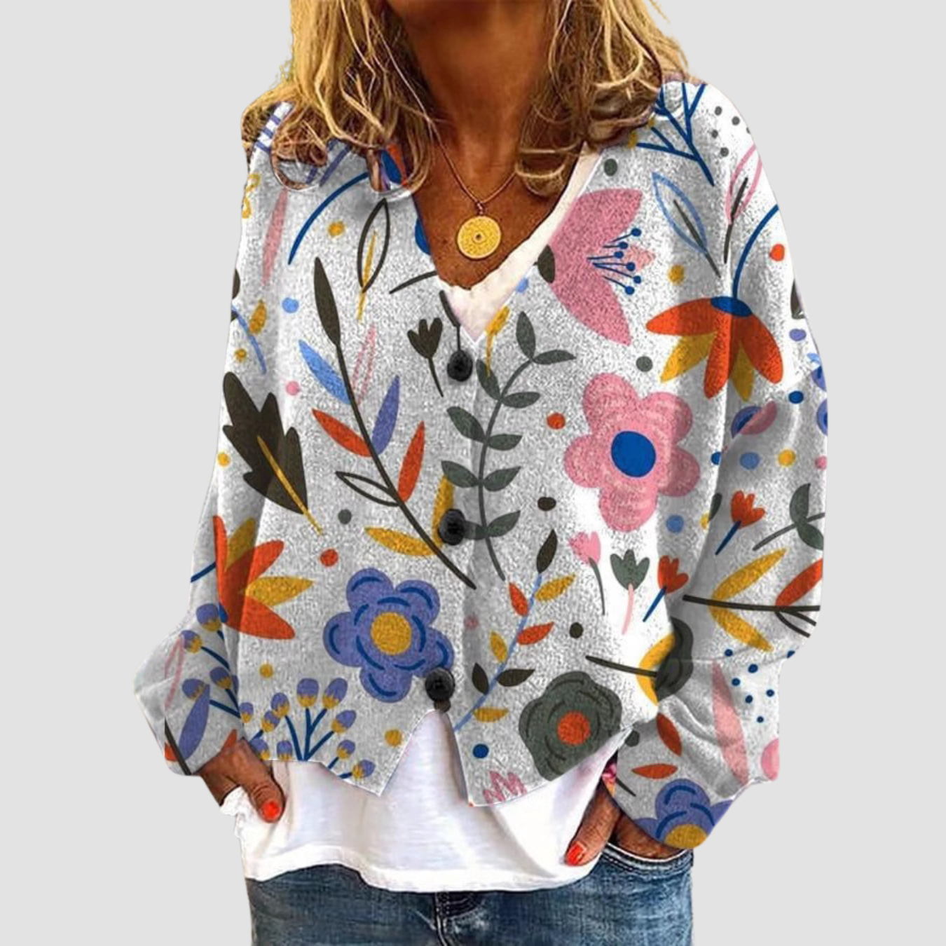 Nira | V-neck Cardigan