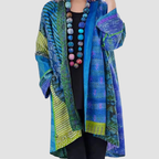 Nira | Cotton And Linen Loose Coat