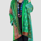 Nira | Cotton And Linen Loose Coat