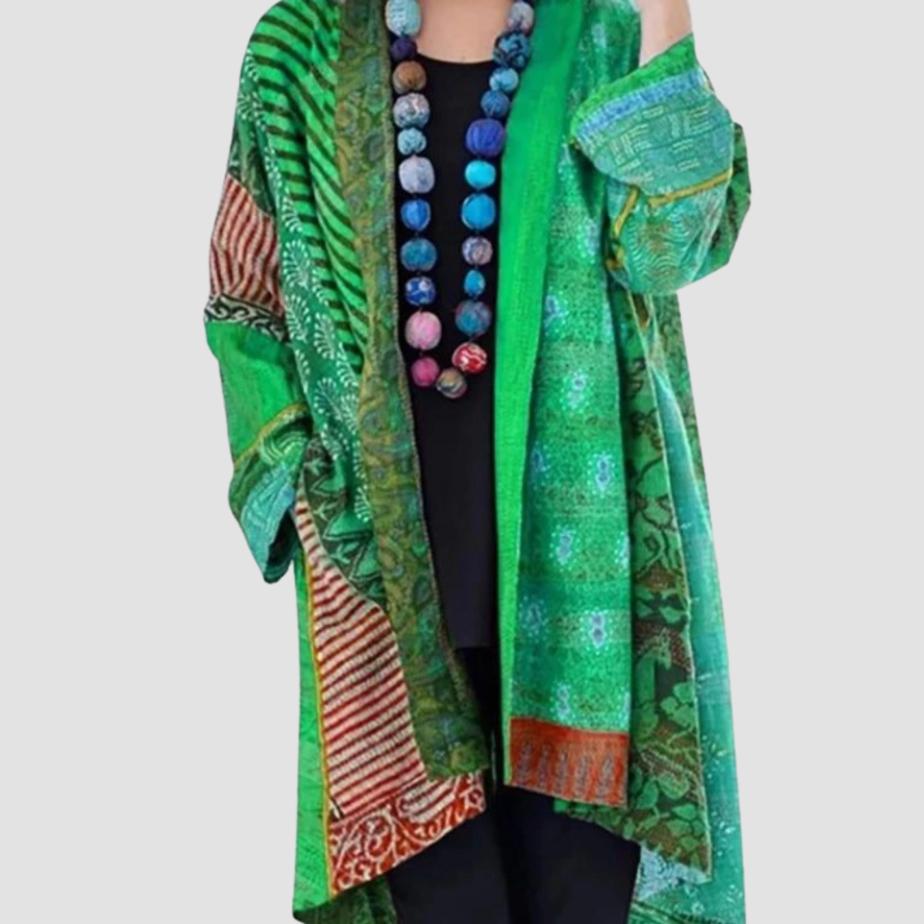 Nira | Cotton And Linen Loose Coat