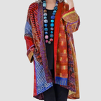 Nira | Cotton And Linen Loose Coat