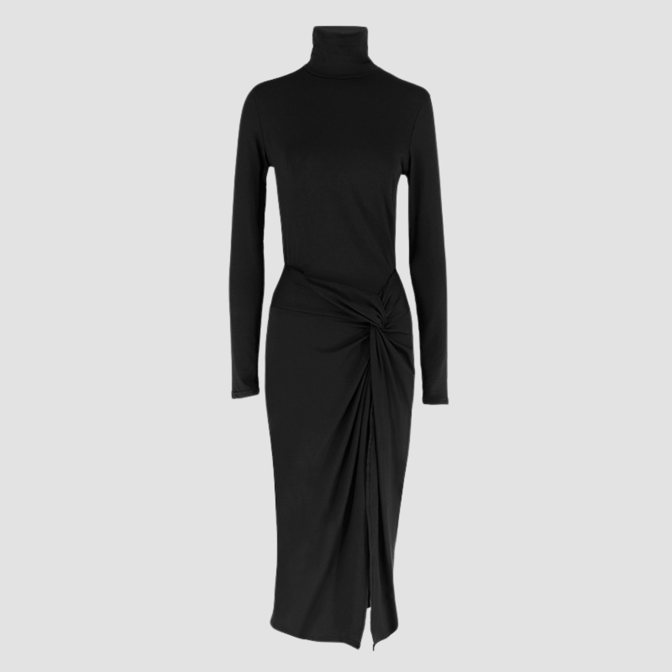 Novea | Long Sleeve Turtleneck Dress